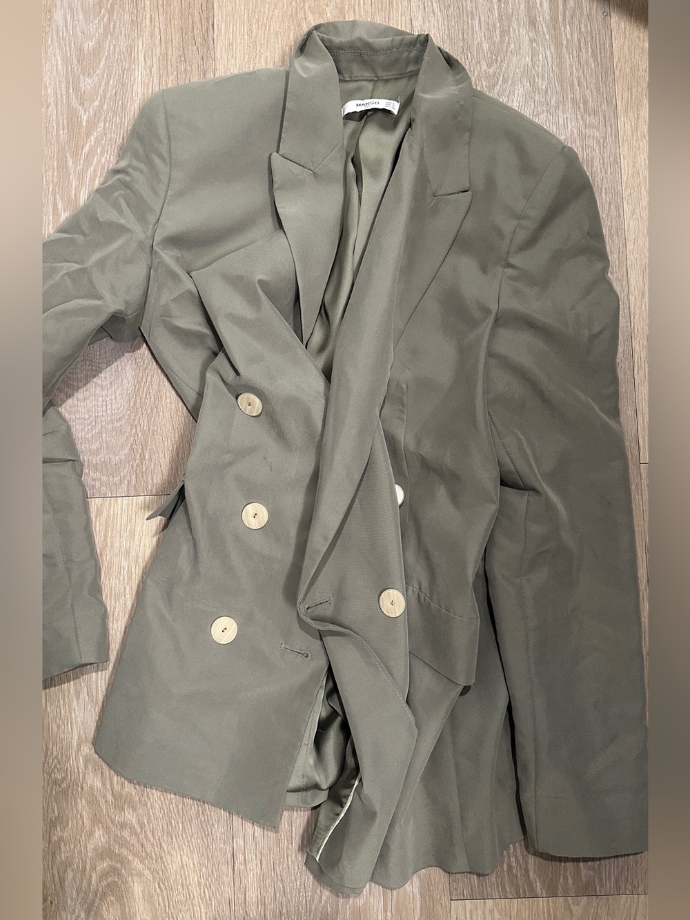 Mango double breasted blazer S